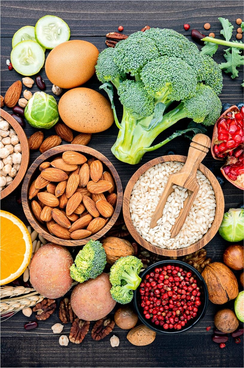 Antiinflammatorisk kost — grøntsager, nødder og æg